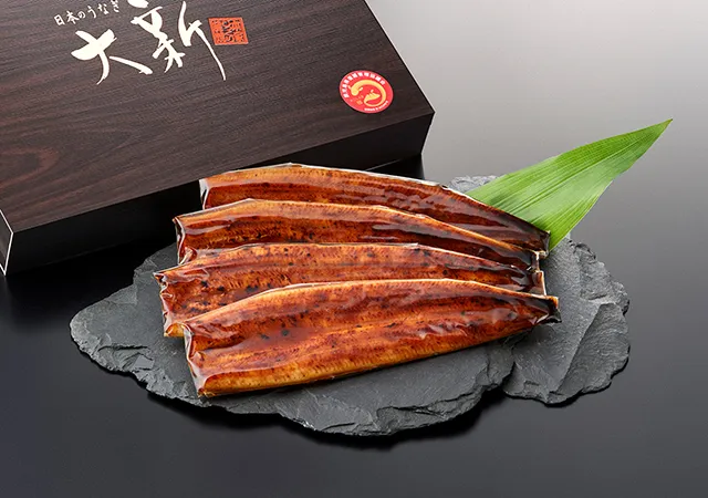 鰻蒲焼じっくり焼き約160g　４尾入