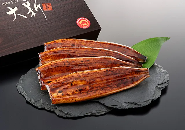鰻蒲焼じっくり焼き約220g　４尾入
